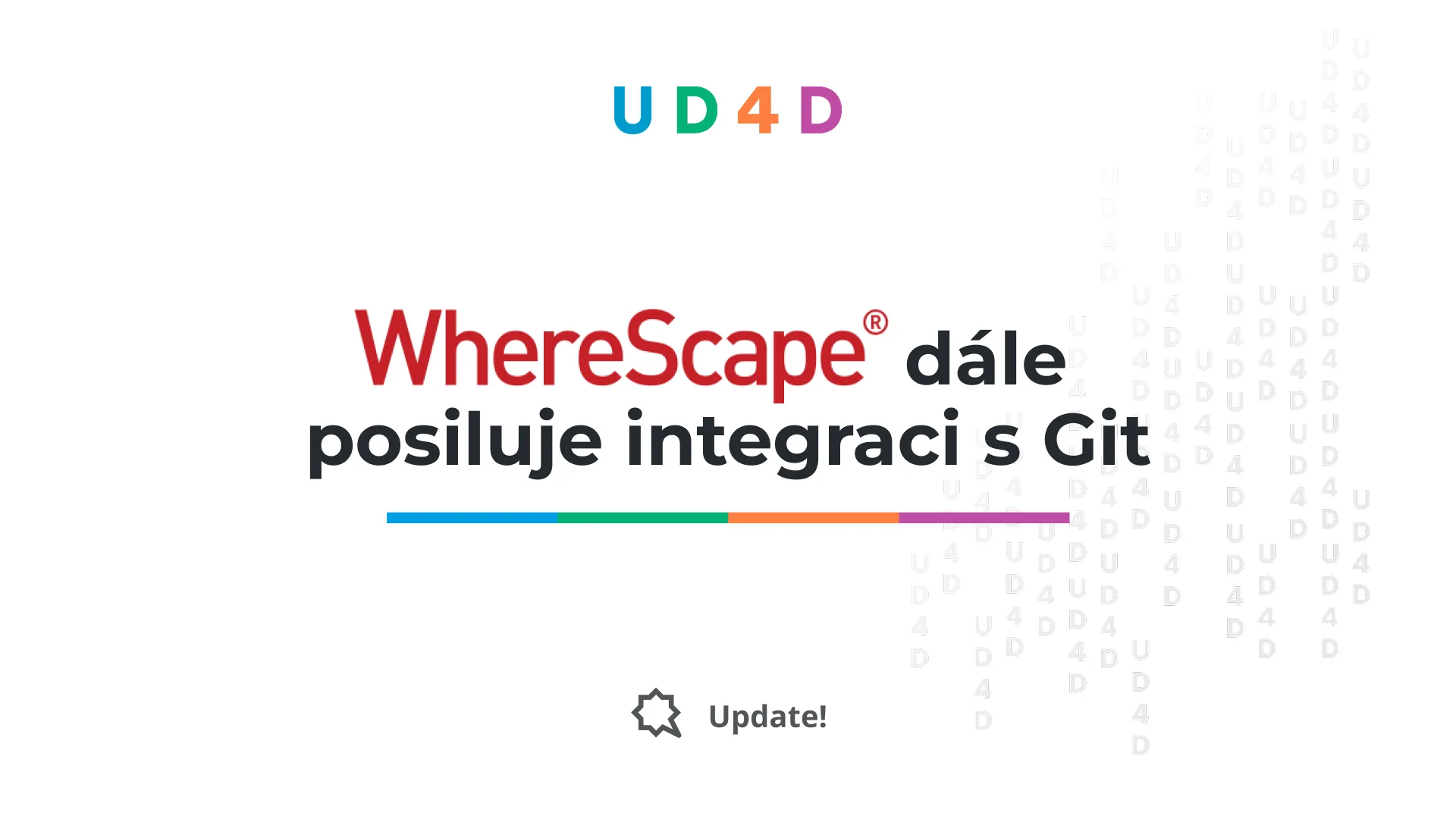 WhereScape dále posiluje integraci s Git