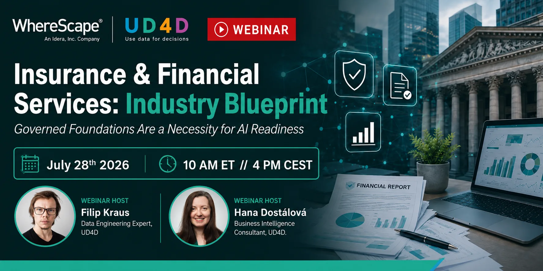 Webinář: Řízené datové základy jako předpoklad pro AI v pojišťovnictví a finančních službách