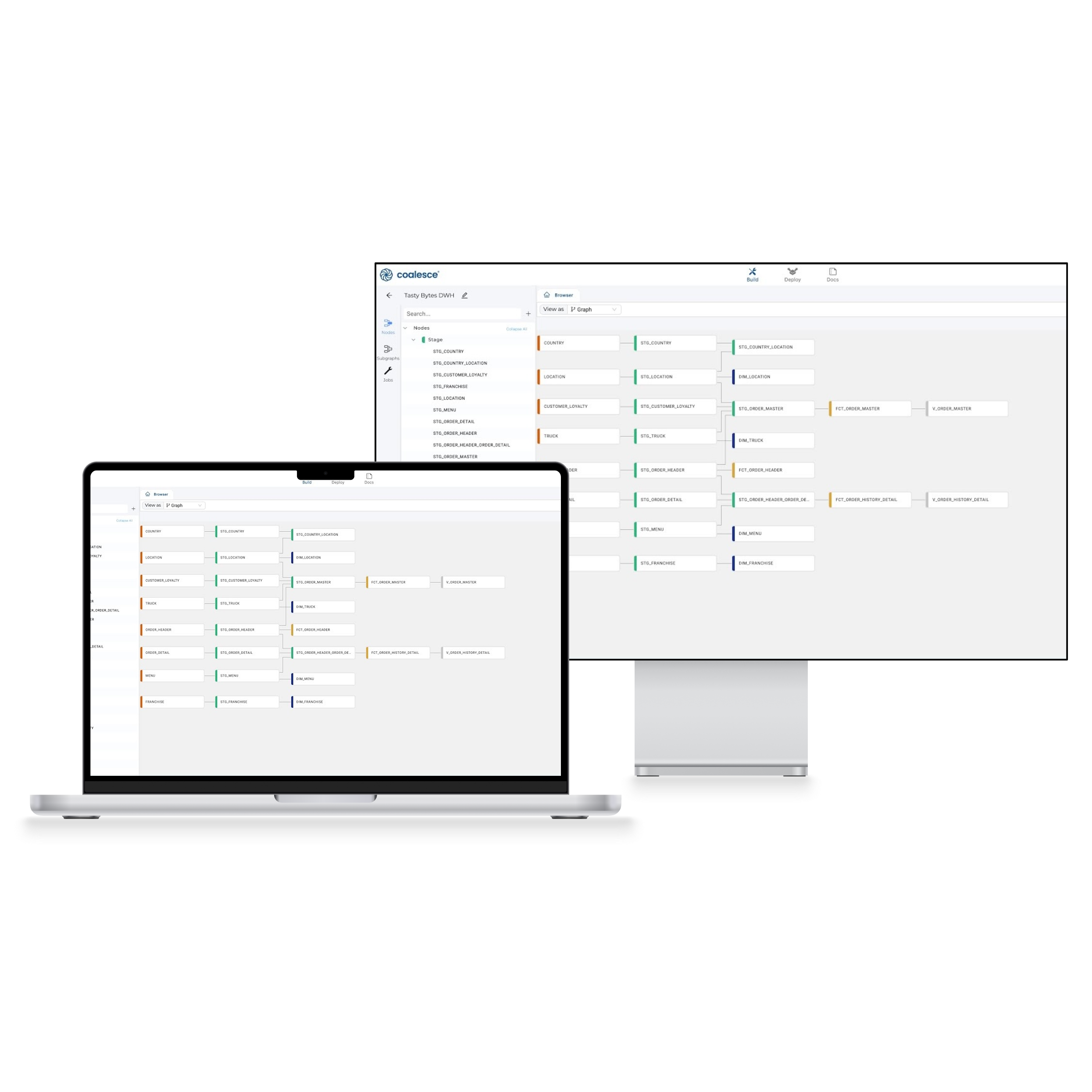 Coalesce mockups