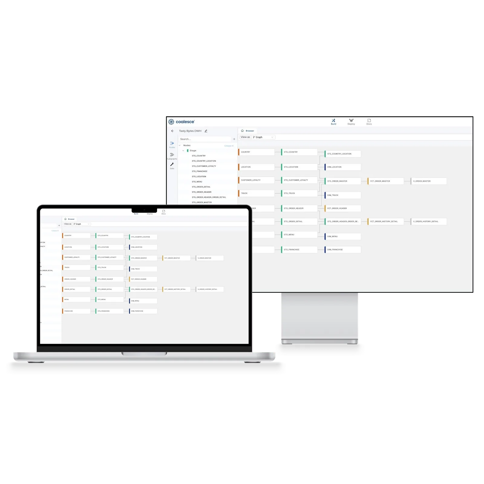 Coalesce mockups
