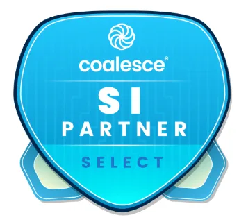 Coalesce select partner badge